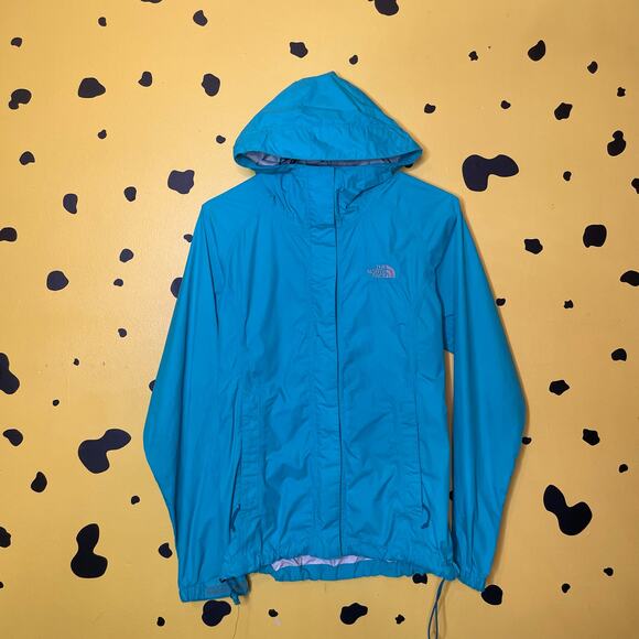 North Face Womens Lightweight Rain Jacket Hooded Windbreaker Gorpcore Hiking - Picture 1 of 9